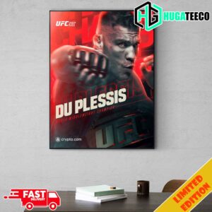 The Belt Is Going To South Africa Dricus Du Plessis Defeats Sean Strickland And Become New Middleweight Champion Of The World UFC 297 Winners Home Decor Poster Canvas