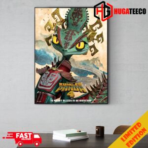 The Chameleon New Charater Posters For Kung Fu Panda 4 Releasing In Theateers On March 8 Home Decoration Poster Canvas