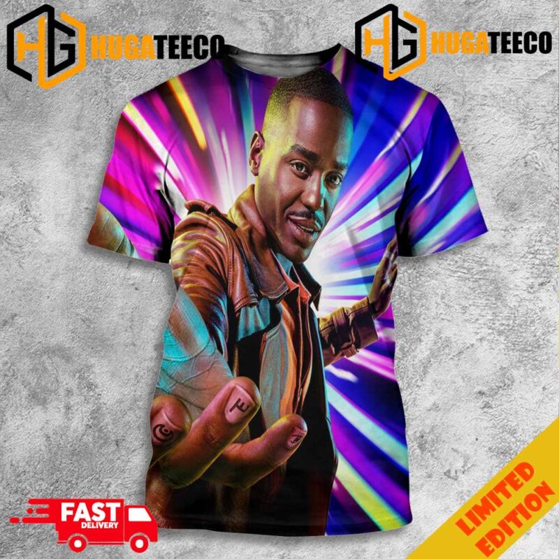 The Doctor Ncuti Gatwa The Church On Ruby Road Merchandise 3D T-Shirt
