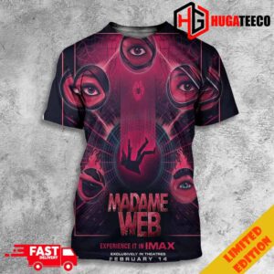 The Hollywood Handle New Poster For Madame Web In Theaters On February 14 2024 All Over Print T-Shirt