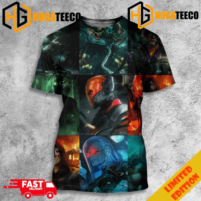The List Villians Of The Batman 2 By BossLogic 3D T-Shirt Fan Gifts Merchandise