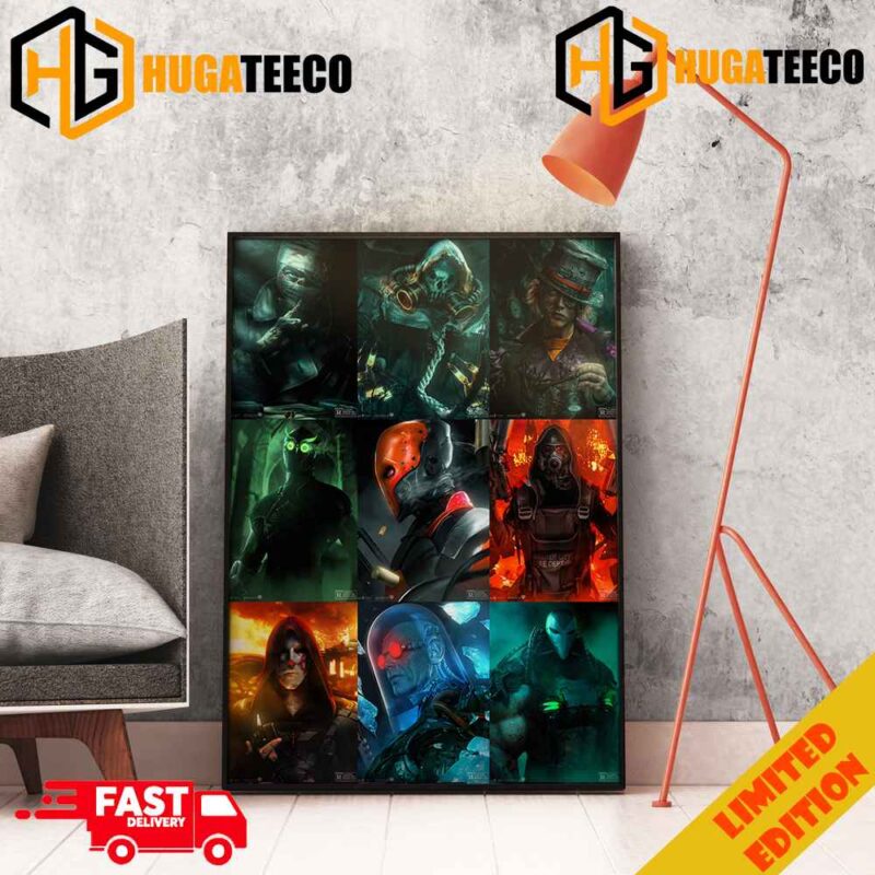 The List Villians Of The Batman 2 By BossLogic Poster Canvas Merchandise