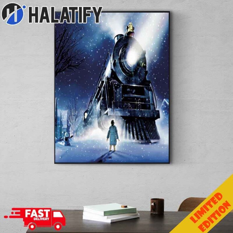 The Polar Express 2 Of Tom Hanks Official DVD Video Poster Canvas Home Decor