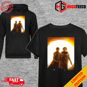 Timothee Chalamet And Zendaya In New Poster For Dune Part Two On March 1 Unisex T-Shirt