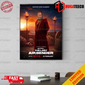 Uncle Iroh In Live Action Avatar The Last Airbender Series Releasing February 22 on Netflix Home Decoration Poster Canvas