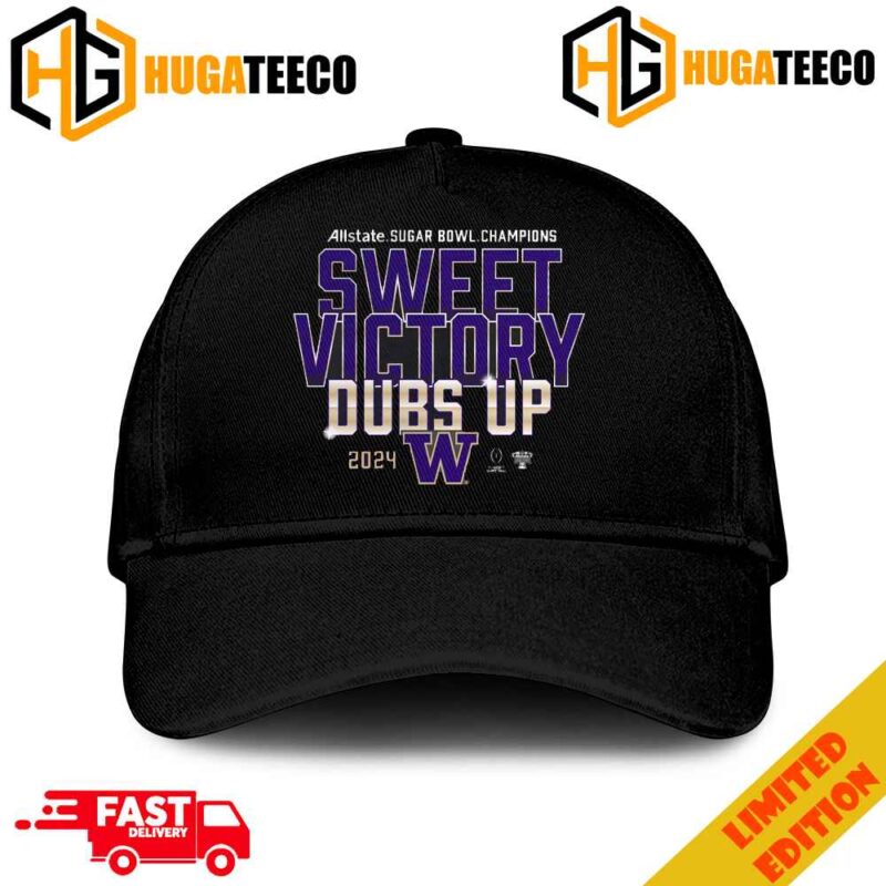 Washington Huskies College Football Playoff 2024 Sugar Bowl Champions Mindset Merchandise Hat-Cap