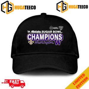 Washington Huskies College Football Playoff 2024 Sugar Bowl Champions Superior Ability Merchandise Hat-Cap