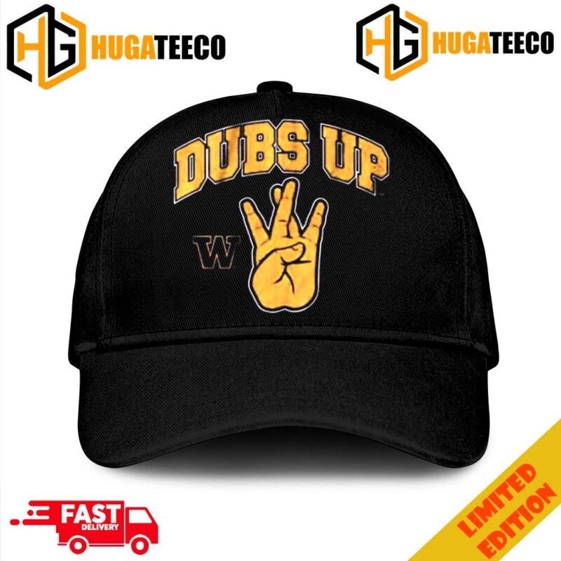 Washington Huskies Football Dubs Up Merchandise Hat-Cap
