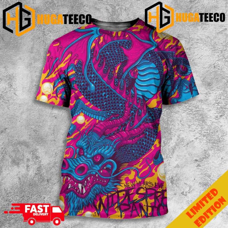Widespread Panic New Year’s Eve December 29 To 31 2023 At Fox Theatre Atlanta GA Feeding People Through Music 3D T-Shirt Fan Gifts Merchandise