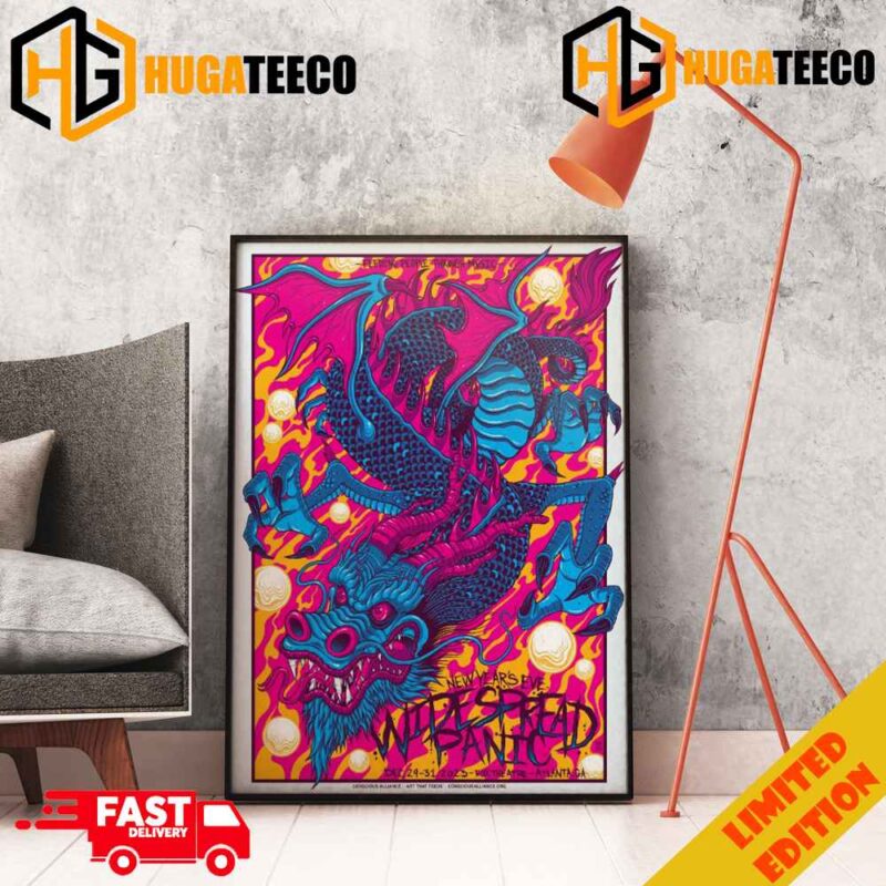 Widespread Panic New Year’s Eve December 29 To 31 2023 At Fox Theatre Atlanta GA Feeding People Through Music Fan Gifts Home Decor Merchandise Poster Canvas