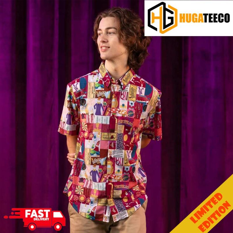 Willy Wonka The Wonderful World Of Willy Wonka Summer Hawaiian Shirt