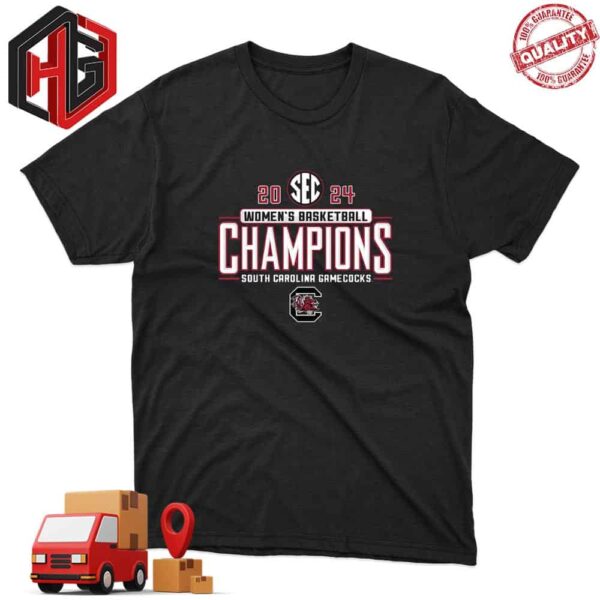 2024 SEC Women’s Basketball Regular Season Champions South Carolina Gamecocks T-Shirt