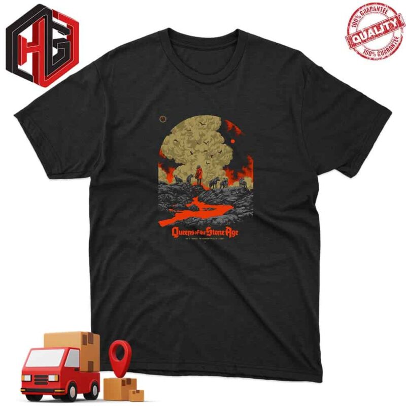 22nd February 2024 The Hordern Pavilion Sydney Night Two at 9pm Queen Of The Stone Age T-Shirt