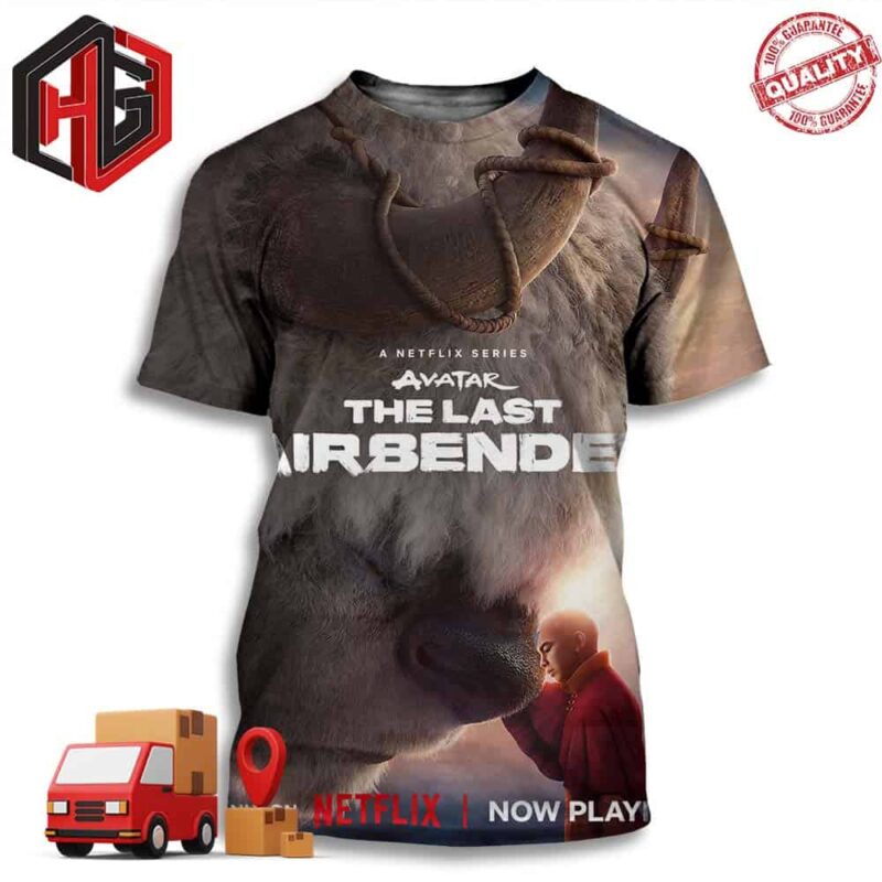 A Netflix Series Avatar Live Action The Last Airbender 3D T-Shirt