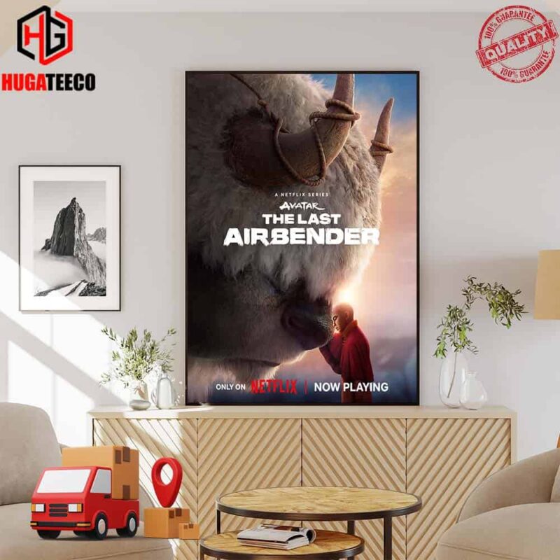 A Netflix Series Avatar Live Action The Last Airbender Poster Canvas