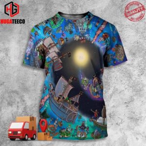 All One Piece Arcs In One Picture 3D T-Shirt