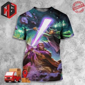 Another Night Another Cover My Main Cover For Star Wars Mace Windu Number 4 Has Been Released 3D T-Shirt