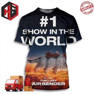 Avatar The Last Airbender Only On Netflix Is Top 1 Show In The World 3D T-Shirt
