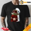 Baby Yoda Hug Super Bowl LVIII Season 2023-2024 Trophy Congratulations Kansas City Chiefs Is Champions T-Shirt For Fans