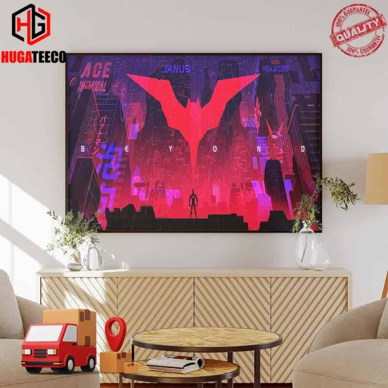 Batman Beyond Animated Film By Director Patrick Harpin And PD Yuhki Demers Across The Spider-Verse 2 Poster Canvas