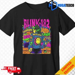 Blink-182 Show At Melbourne Rod Laver Arena February 29th 2024 Unisex T-Shirt