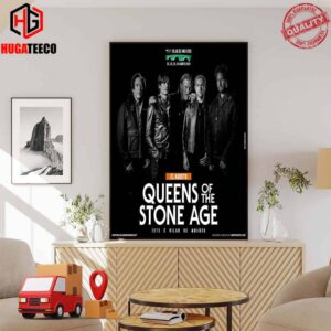 CA Vilar De Mours 21 22 23 24 August 2024 Portugal Band Members Queen Of The Stone Age Poster Canvas