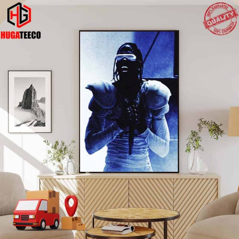 Capturing the Essence of Travis Scott A Visual Journey Poster Canvas