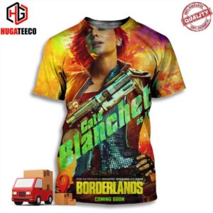 Cate Blanchett As Lilith Chaos Needs A Conductor Borderlands Movie Chaos Loves Company 2024 3D T-Shirt