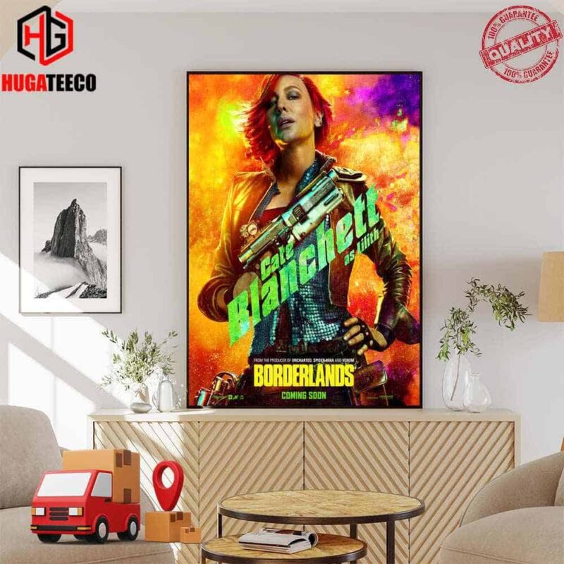 Cate Blanchett as Lilith Chaos Needs A Conductor Borderlands Movie Chaos Loves Company 2024 Home Decor Poster Canvas