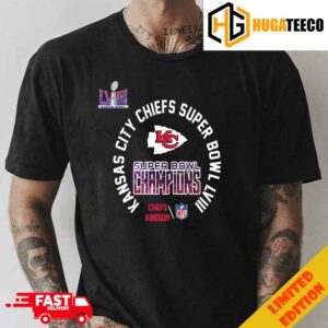Chiefs Kingdom Let’s Go Kansas City Chiefs Super Bowl LVIII Season 2023-2024 Champions Merchandise T-Shirt