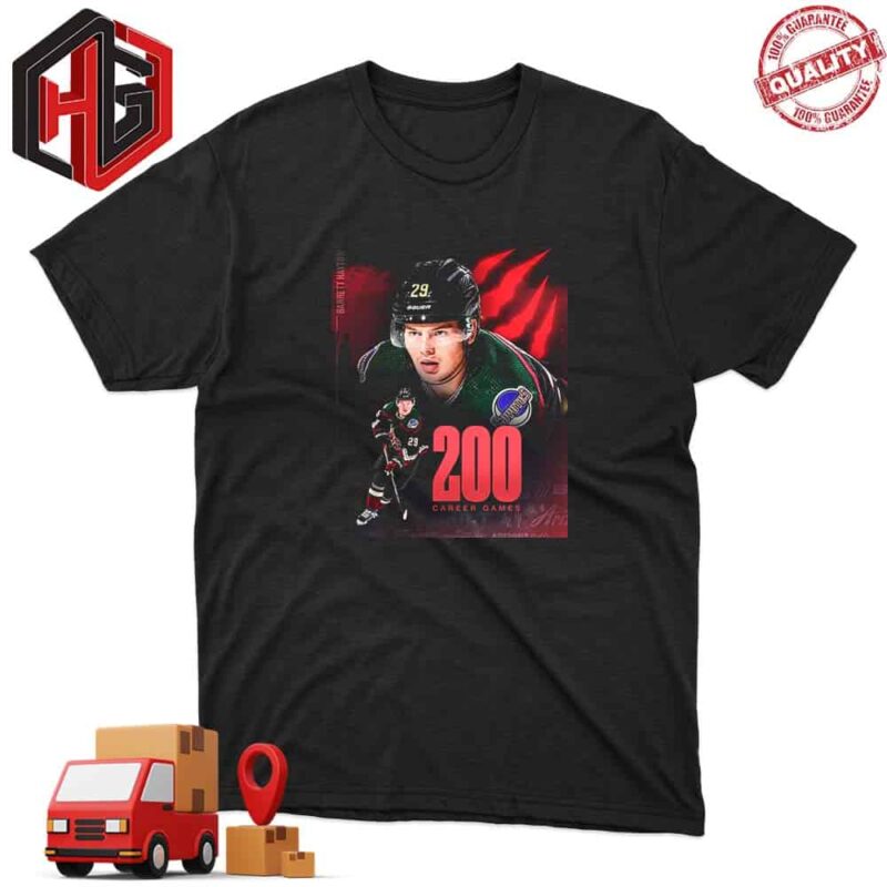 Congrats On 200 Career Games Barrett Hayton Arizona Coyotes T-Shirt