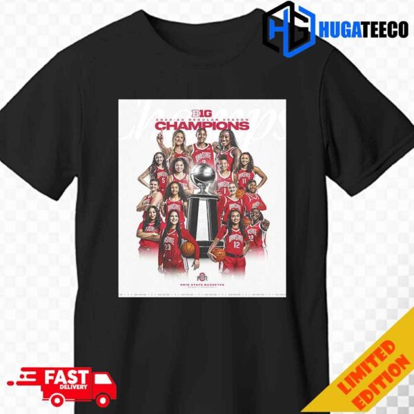 Congratulations Ohio State Buckeyes Champions Big Ten 2024 Unisex T-Shirt