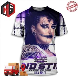 Congratulations Rhea Ripley Is WWE Women’s World Champion WWE Elimination Champer Perth 3D T-Shirt
