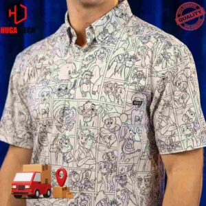 DISNEY100 Drawn To Life Sketch RSVLTS Summer Hawaiian Shirt