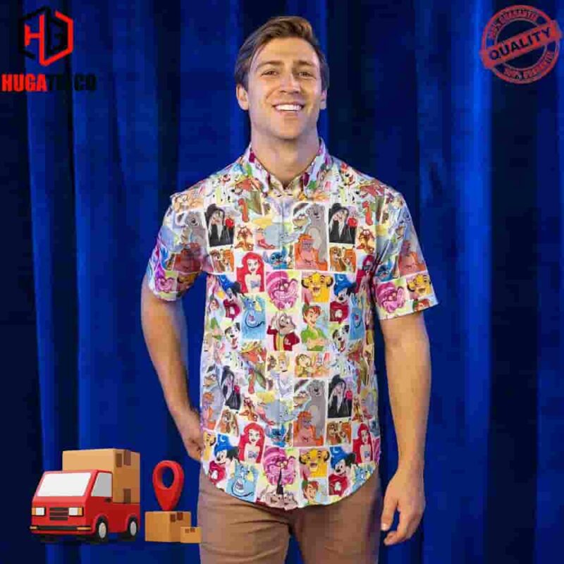 DISNEY100 Drawn To Life Summer Hawaiian Shirt RSVLTS Collection