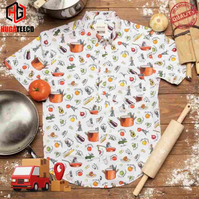 Disney And Pixar Ratatouille Bon Rat-petit Summer 2024 Hawaiian Shirt RSVLTS Collection