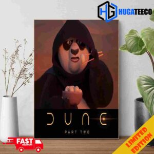 Dune Part 2 But He Is Po Funny Dune Part II x Kung Fu Panda 4 Poster Canvas