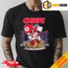 Funny Kansas City Chiefs Defeats San Francisco 49ers And Become Super Bowl LVIII Season 2023-2024 Champions NFL Playoffs Merchandise T-Shirt