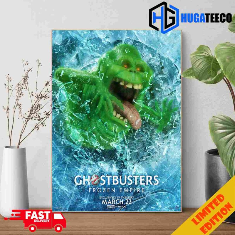 Ghostbusters Frozen Empire Exckusively In Theaters 22nd March 2024 Poster Canvas