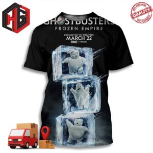 Ghostbusters Frozen Empire Exclusive Theatrical Premiere March 22 2024 3D T-Shirt