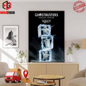 Ghostbusters Frozen Empire Exclusive Theatrical Premiere March 22 2024 Poster Canvas