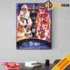 3 Rings And Now 3 Super Bowl MVP’s Patrick Lavon Mahomes II Congratulations Kansas City Chiefs Super Bowl LVIII Champions 2023-2024 NFL Playoffs Poster Canvas