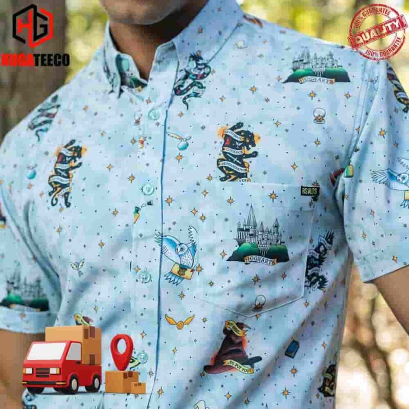 Harry Potter Wizarding Ink Summer 2024 RSVLTS Hawaiian Shirt
