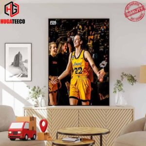 Iowa’s Miss Basketbal Of Nike Caitlin Lark Poster Canvas