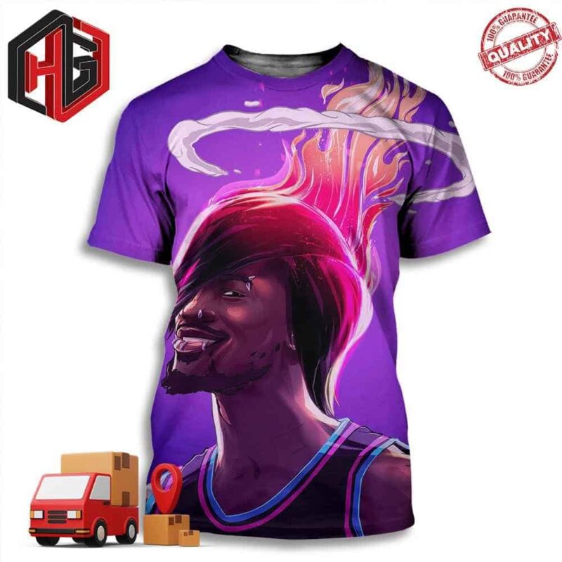 Jimmy Butler III Miami Heat NBA 3D T-Shirt