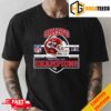 Kansas City Chiefs Helmet Congratulations Super Bowl LVIII 2023-2024 Champions NFL Playoffs Merchandise Fan Gifts T-Shirt