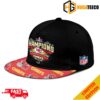 Kansas City Chiefs Super Bowl LVIII 2023-2024 Champions Chiefs Kingdom Logo Classic Hat-Cap Snapback