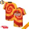 Kansas City Chiefs Majestic Threads Super Bowl LVIII Champions Soft Hand Tie-Dye Fan Gifts T-Shirt