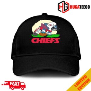 Kansas City Chiefs x Angry Stitch Funny Champions Of Super Bowl LVIII 2023-2024 Is Chiefs Congrats Winner NFL Playoffs Merchandise Hat-Cap