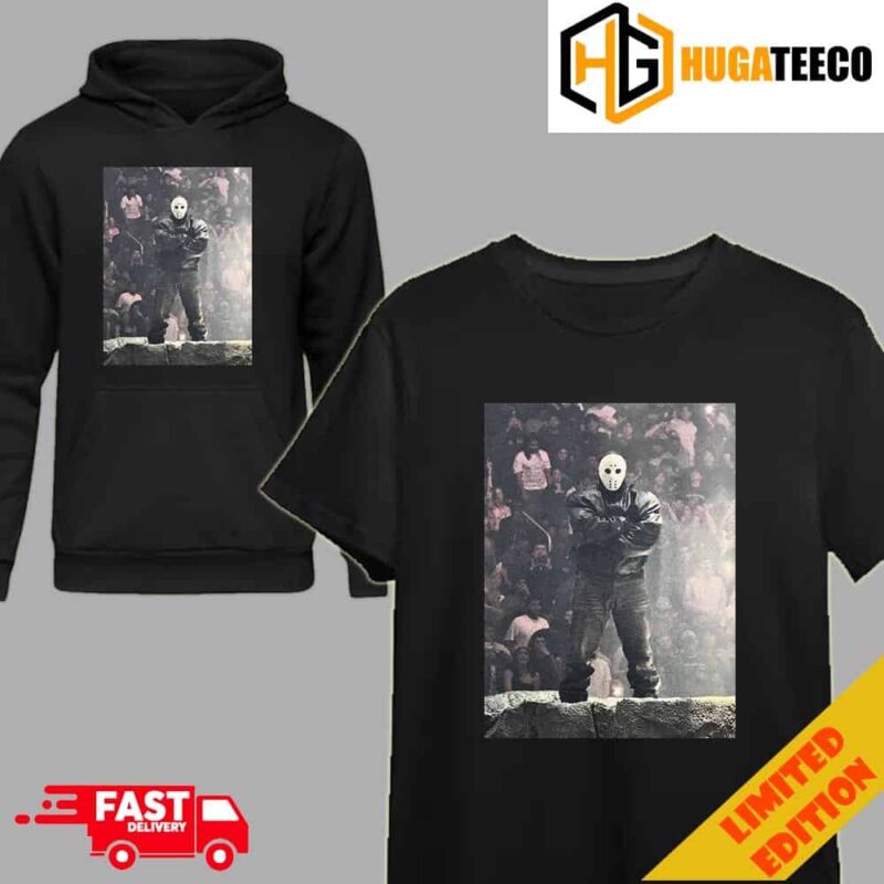 Kanye West’s Hardest 2024 Picture Just Dropped At UTOPIA In Orlando Tour With Travis Scott Circus Maximus T-Shirt Hoodie